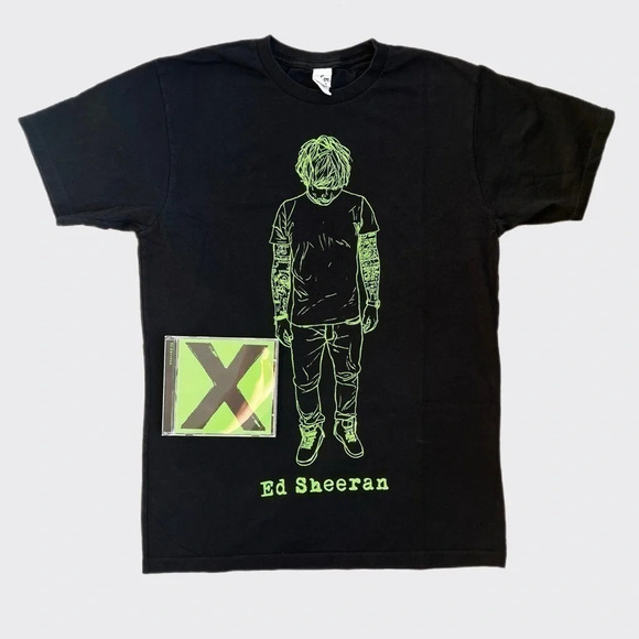 ED SHEERAN X MUSIC TOUR CONCERT T-SHIRT / BAND TEE | M - Picture 1 of 6